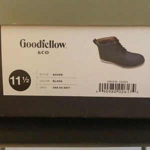 Goodfellow & CO Black Gaven Boots